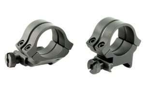 WEAVER QUAD LOCK RNGS 1" HI EXT MBLK