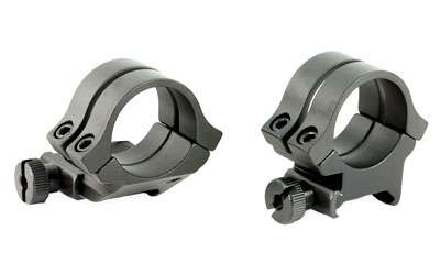 WEAVER QUAD LOCK RNGS 1" HI EXT MBLK